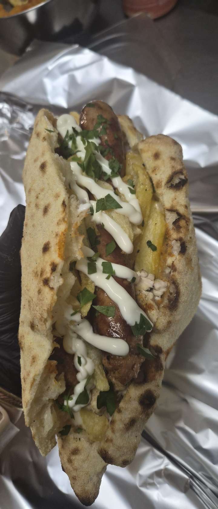Sandwich algérien garni